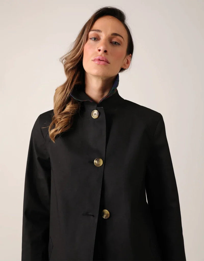 Article 9 pea coat - black Jacket HANCOCK OF SCOTLAND