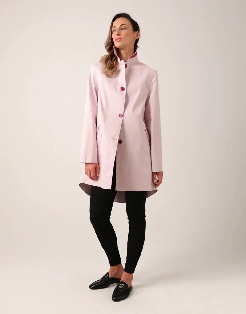 Article 9 pea coat - cherry blossom Jacket HANCOCK