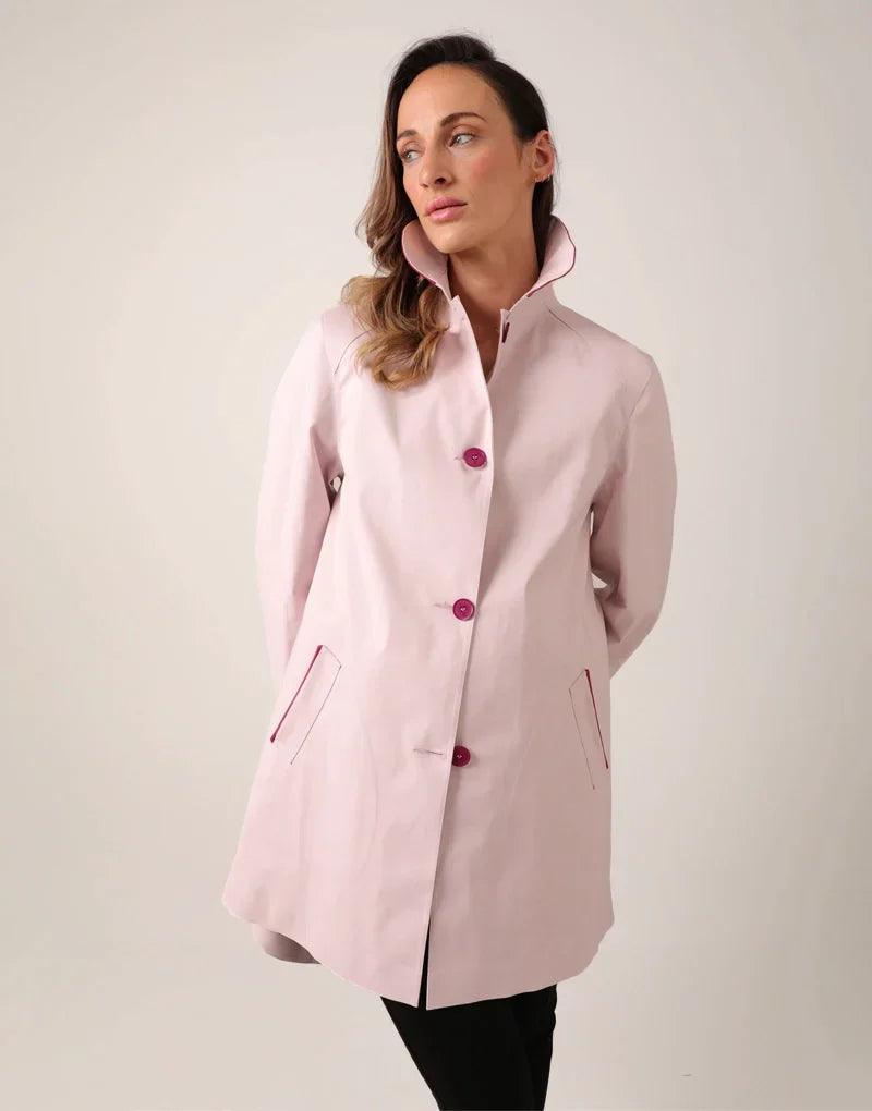 Article 9 pea coat - cherry blossom Jacket HANCOCK