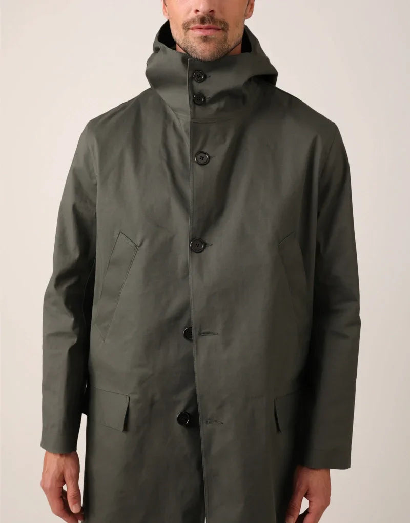 Cairnwell parka - khaki Jacket Hancock of Scotland