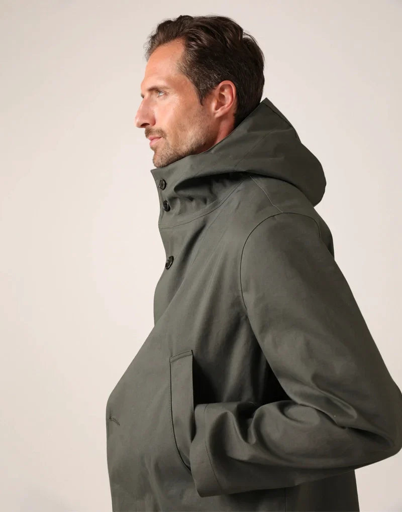 Cairnwell parka - khaki Jacket Hancock of Scotland