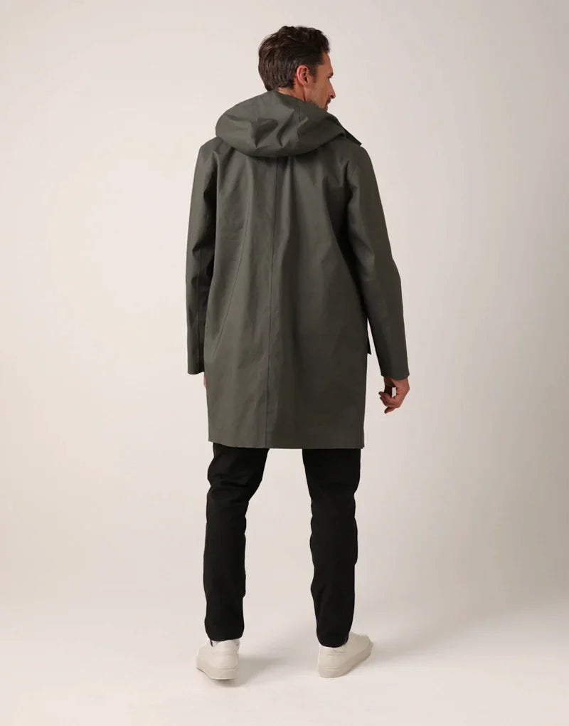 Cairnwell parka - khaki Jacket Hancock of Scotland